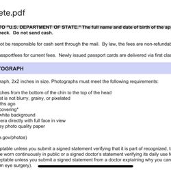 Walgreens - Passport photo guidelines