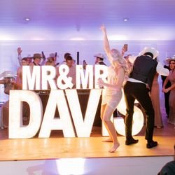 Dj Miguel Pro - Country Wedding Markee Letters