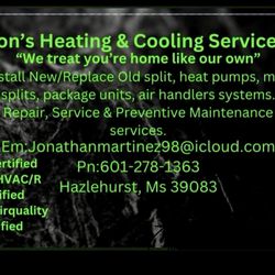 Jon’s Heating & Cooling Services