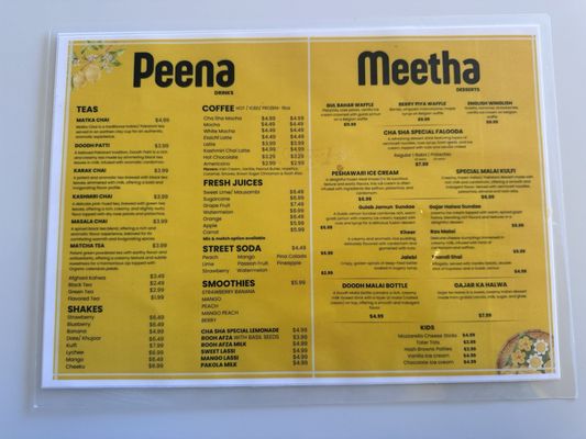 Menu photo 7 Cha Sha & Coffee Columbus, OH