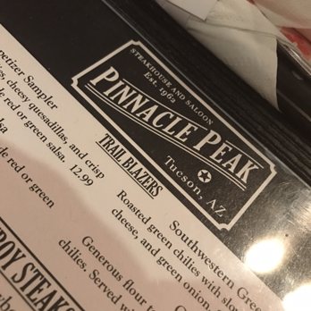 Pinnacle Peak - Steakhouses Near Me - Tucson, Arizona Pinnacle Peak - Steakhouses Near Me - Tucson, Arizona