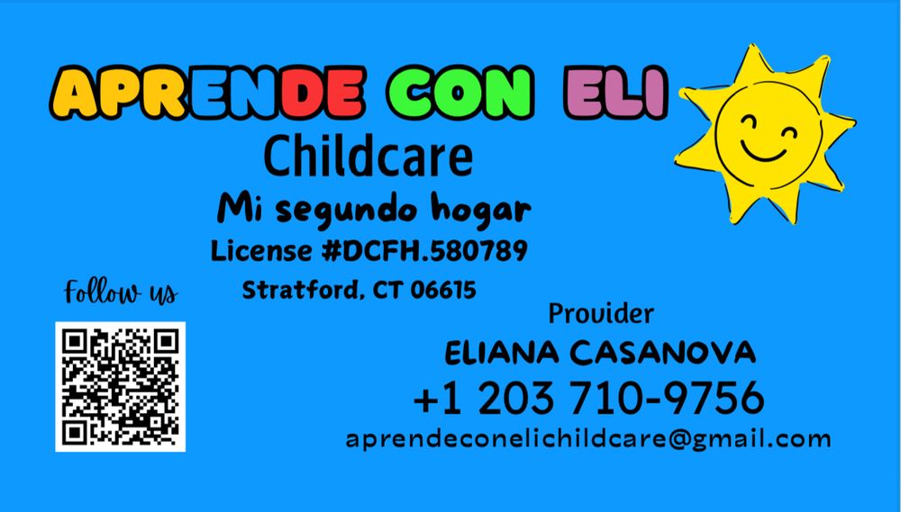Aprende con Eli Childcare - childcare center in Stratford, CT