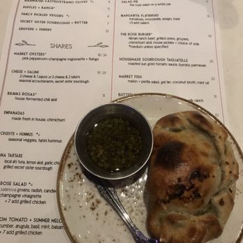 The Rose - Empanada - Wine Bars Near Me - San Diego, California