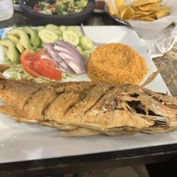 Cabo's Mexican Grill - Fried snapper