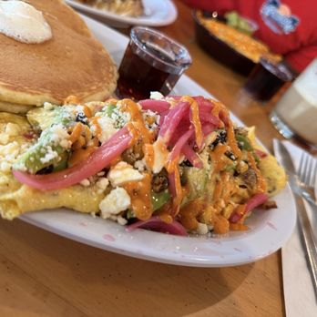 Johnny D's Waffles and Benedicts, Myrtle Beach - Farmers Omelette - Breakfast & Brunch Near Me - Myrtle Beach, South Carolina