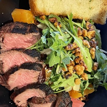 Running Rooster - Steak salad - American Near Me - Hollister, California