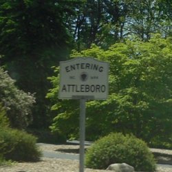 Attleboro Commuter Rail - Entering Attleboro from Seekonk.
