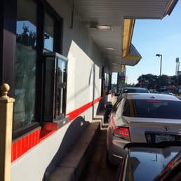 Drive thru at 4:13 pm Friday.