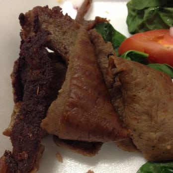 Cafe Athens - Example of burnt meat scraps given. - Greek Near Me - Loveland, Colorado Cafe Athens - Example of burnt meat scraps given. - Greek Near Me - Loveland, Colorado