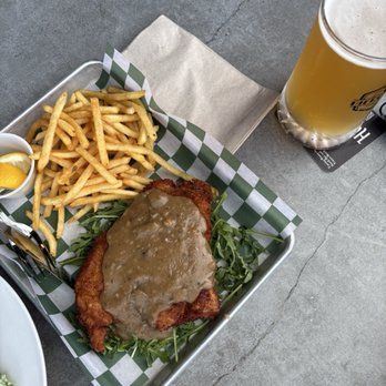 Biergarten - Chicken Schnitzel - Beer Gardens Near Me - Santa Barbara, California Biergarten - Chicken Schnitzel - Beer Gardens Near Me - Santa Barbara, California