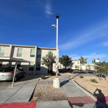 Hey Zeus Electric - Changing light fixture to led on pole. - Electricians Near Me Hey Zeus Electric - Changing light fixture to led on pole. - Electricians Near Me