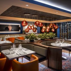 Ramsay's Kitchen at The Silver Legacy - Main Dining Room at Ramsay's Kitchen by Gordon Ramsay at Reno Silver Legacy Hotel & Casino