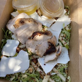 peasants FEAST - Brussels salad - American Near Me - Solvang, California