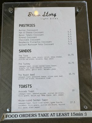 Menu photo 4 Brew Story Huntington Beach, CA Menu photo 4 Brew Story Huntington Beach, CA