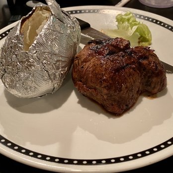 Waldo's Golf Course - Filet with baked potato - Golf Near Me - Roann, Indiana Waldo's Golf Course - Filet with baked potato - Golf Near Me - Roann, Indiana