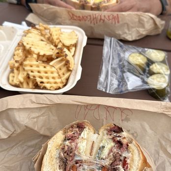 Deli Board - sandwiches and Waffle Fries - Delis Near Me - San Francisco, California