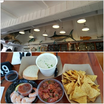 Bear Flag Fish - Our lunch - Seafood Near Me - Newport Beach, California
