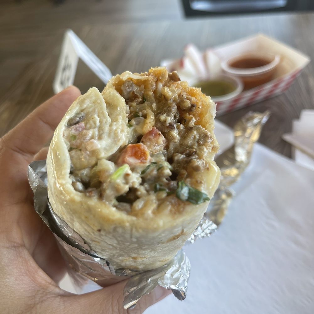 Los Inmortales Taqueria - Carne Asada Super Burrito (no beans) - Tacos Near Me - Sacramento, California Los Inmortales Taqueria - Carne Asada Super Burrito (no beans) - Tacos Near Me - Sacramento, California