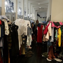 Forever 21 - Terrible store...Half the dressing rooms are filled with racks of clothes that need to be put back on the floor. Associates were of NO HELP!