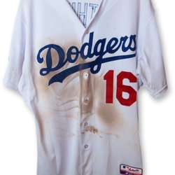 Cardboard Legends - Andre Ethier's Game Used Playoff jersey