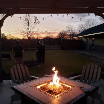 Trailhead Bike and Bed - Nice fire pit outside by the game area that has cornhole. - Venues & Event Spaces Near Me - Houston, Mississippi