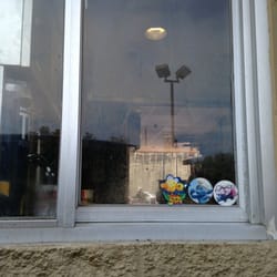 McDonald's - Notice the filthy and closed window.