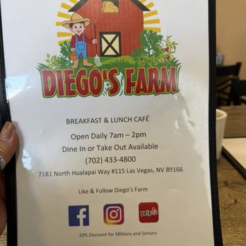 Diego's Farm - Breakfast & Brunch Near Me - Las Vegas, Nevada Diego's Farm - Breakfast & Brunch Near Me - Las Vegas, Nevada