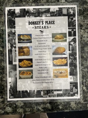 Menu photo 4 Donkey's Place Camden, NJ
