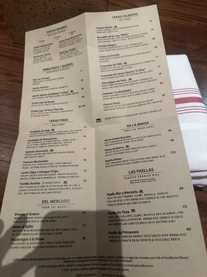 Menu photo 1 Coqueta San Francisco, CA