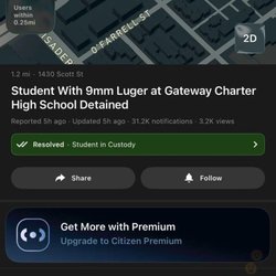 Gateway Student with gun
