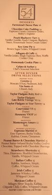 Menu photo 8 54 Below New York, NY Menu photo 8 54 Below New York, NY