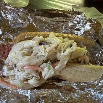 Hillbilly Hot Dogs - Hotdog with coleslaw - Burgers Near Me - Lesage, West Virginia