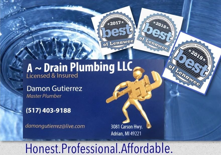 Slide of A - Drain Plumbing