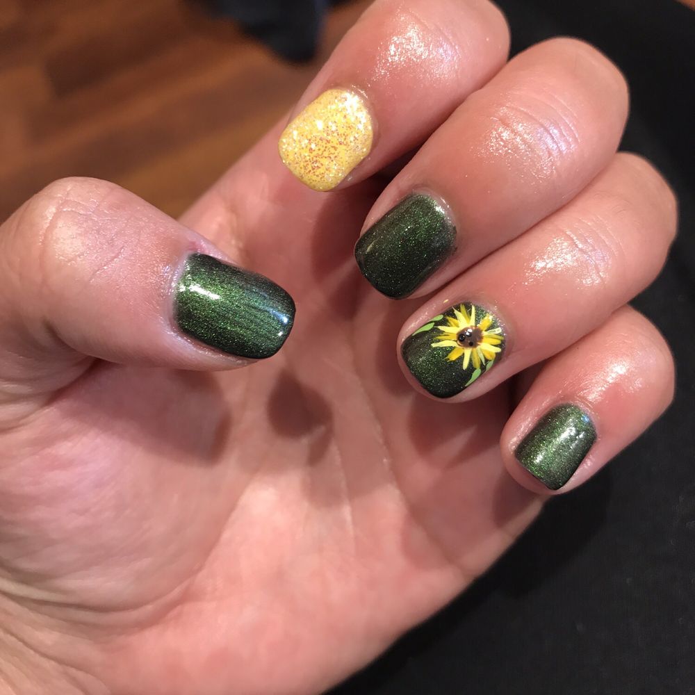 Gel mani from Brittany. Love it!