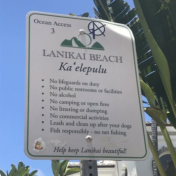 Lanikai Beach - Sign the lets you know you made it. - Beaches Near Me - Kailua, Hawaii Lanikai Beach - Sign the lets you know you made it. - Beaches Near Me - Kailua, Hawaii