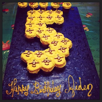 Gino's Pastry Shop - Minion cupcakes for my son's 5th birthday.  Jerome, they were adorable and delicious! - Bakeries Near Me - Bronx, New York