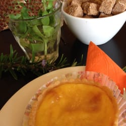 La Terre Cafe - Lemon custard tart