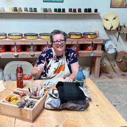 Sincere Ceramics - Me taking my first class and loving it!