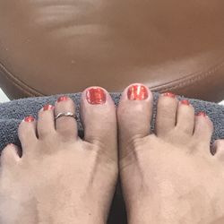 Number One Nails - Fall Colored Toes