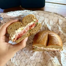 The Classic Lox with multigrain bagel The Classic Lox with multigrain bagel