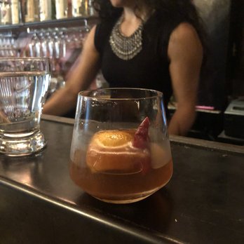 Xixa - Old fashioned cocktail cube - Mexican Near Me - Brooklyn, New York