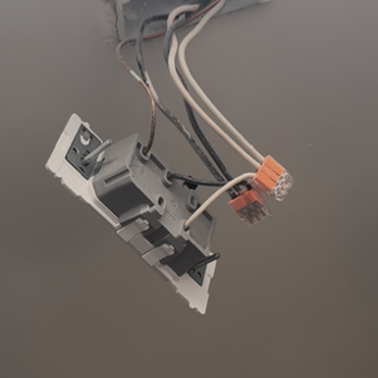 JFB Construction - Cheap material used to attach the switch to the wires, known to fail quickly. - General Contractors Near Me