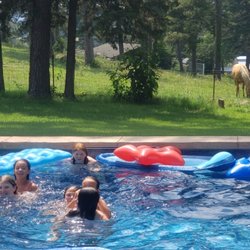 Big Horse Riding Academy - Cooling off after a fun day of summer camp!