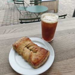 The Coffee Collective - Cardamon pastry and kombucha