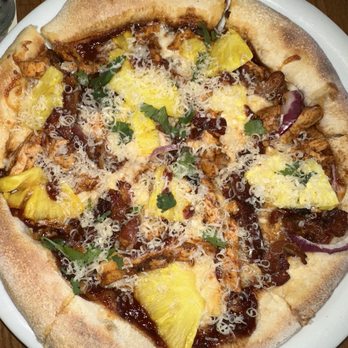 California Pizza Kitchen - BBQ Chicken Pizza w/bacon and pineapple $23.49 - Pizza Near Me - Long Beach, California California Pizza Kitchen - BBQ Chicken Pizza w/bacon and pineapple $23.49 - Pizza Near Me - Long Beach, California