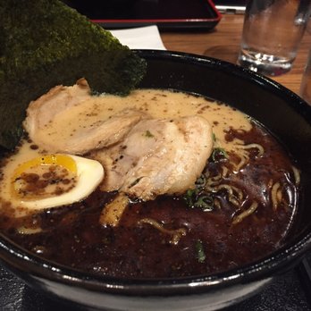 Ramen Isshin - roasted garlic shoyu ramen - Ramen Near Me - Toronto, Ontario