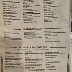 River City Saloon - Menu as of August 24, 2023 photo 2 of 3