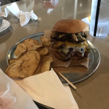 Moo Creamery - My sons En Fuego burger he LOVED IT!! - Burgers Near Me - Bakersfield, California