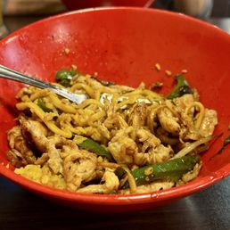 Build your own stir fry.