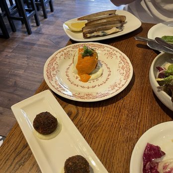 Alta Taberna Paco Meralgo - meatball (it doesn't taste like an american meatball but it's good) - Tapas/Small Plates Near Me - Barcelona, B Alta Taberna Paco Meralgo - meatball (it doesn't taste like an american meatball but it's good) - Tapas/Small Plates Near Me - Barcelona, B